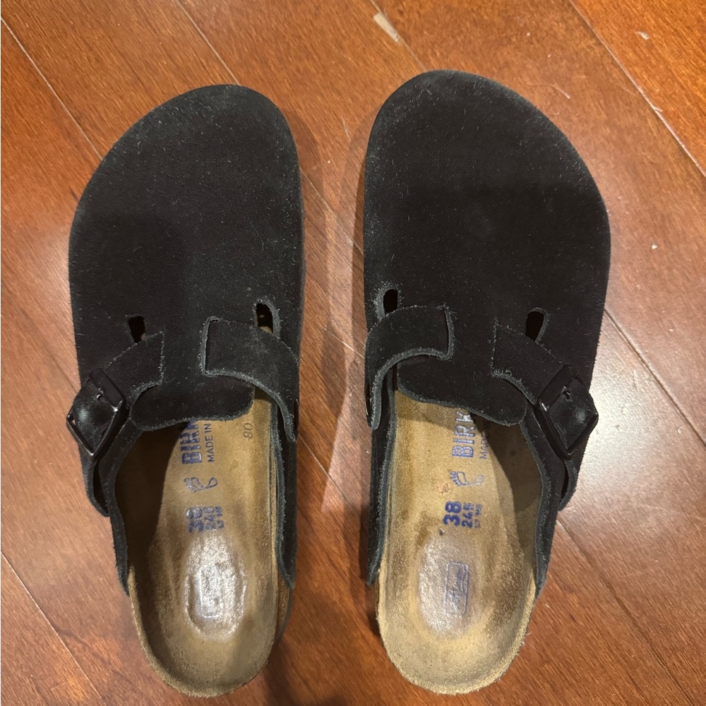 Black Suede Birkenstock